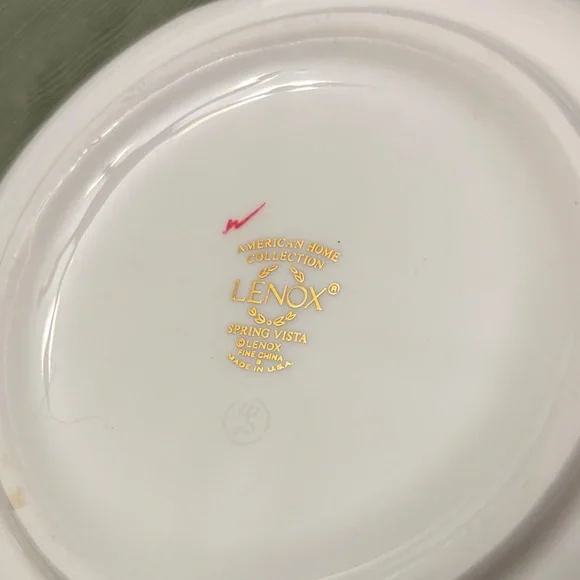 Lenox Spring Vista Floral Tea Set - Cream and Gold (Set 2)